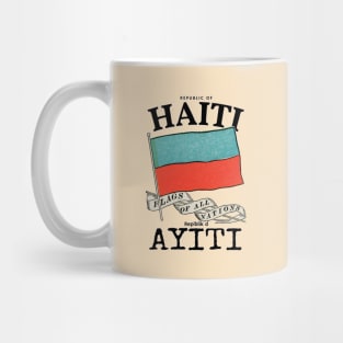 Antique Flag of Haiti Mug